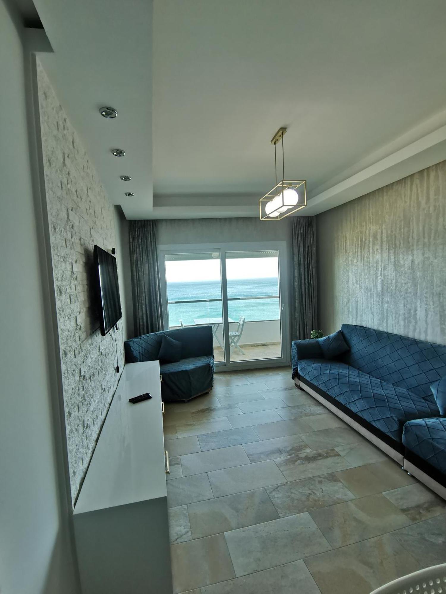 Appartf3 Vue Panoramique Sur Mer Residence Vista Del Mar Fnideq Exteriér fotografie