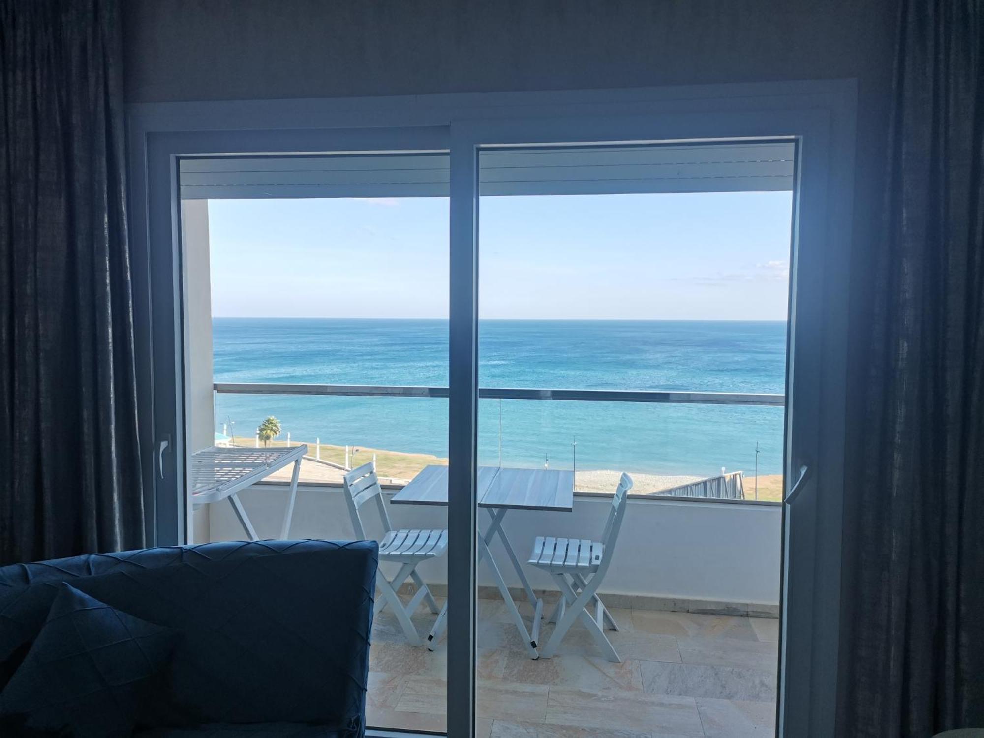 Appartf3 Vue Panoramique Sur Mer Residence Vista Del Mar Fnideq Exteriér fotografie