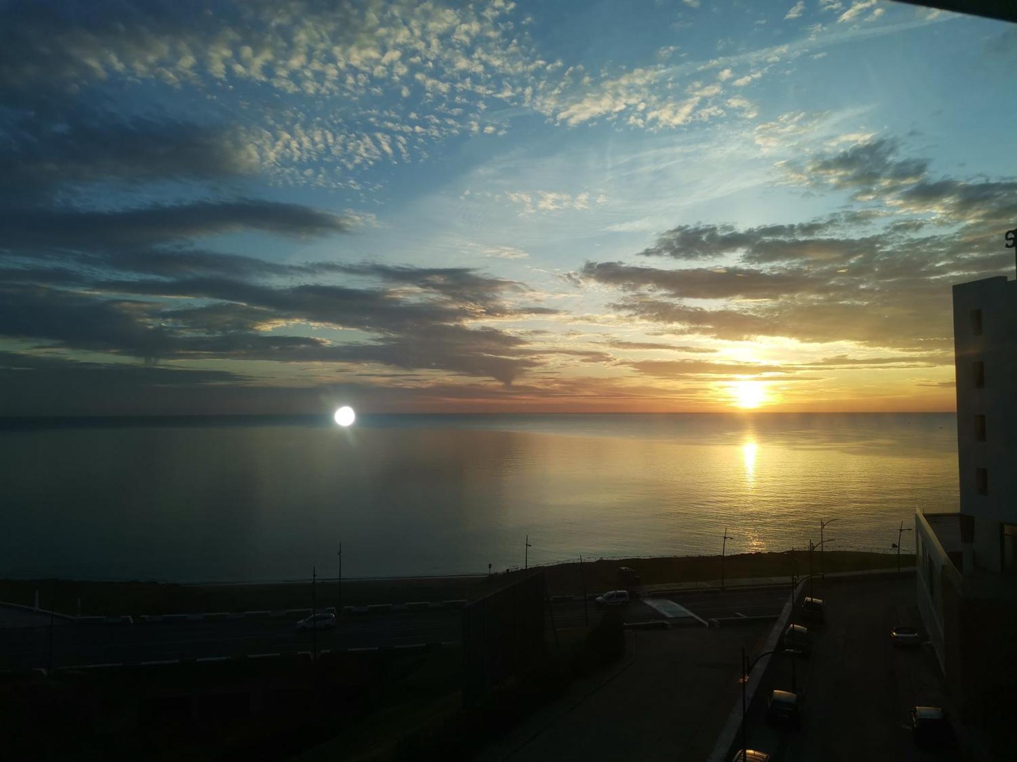 Appartf3 Vue Panoramique Sur Mer Residence Vista Del Mar Fnideq Exteriér fotografie